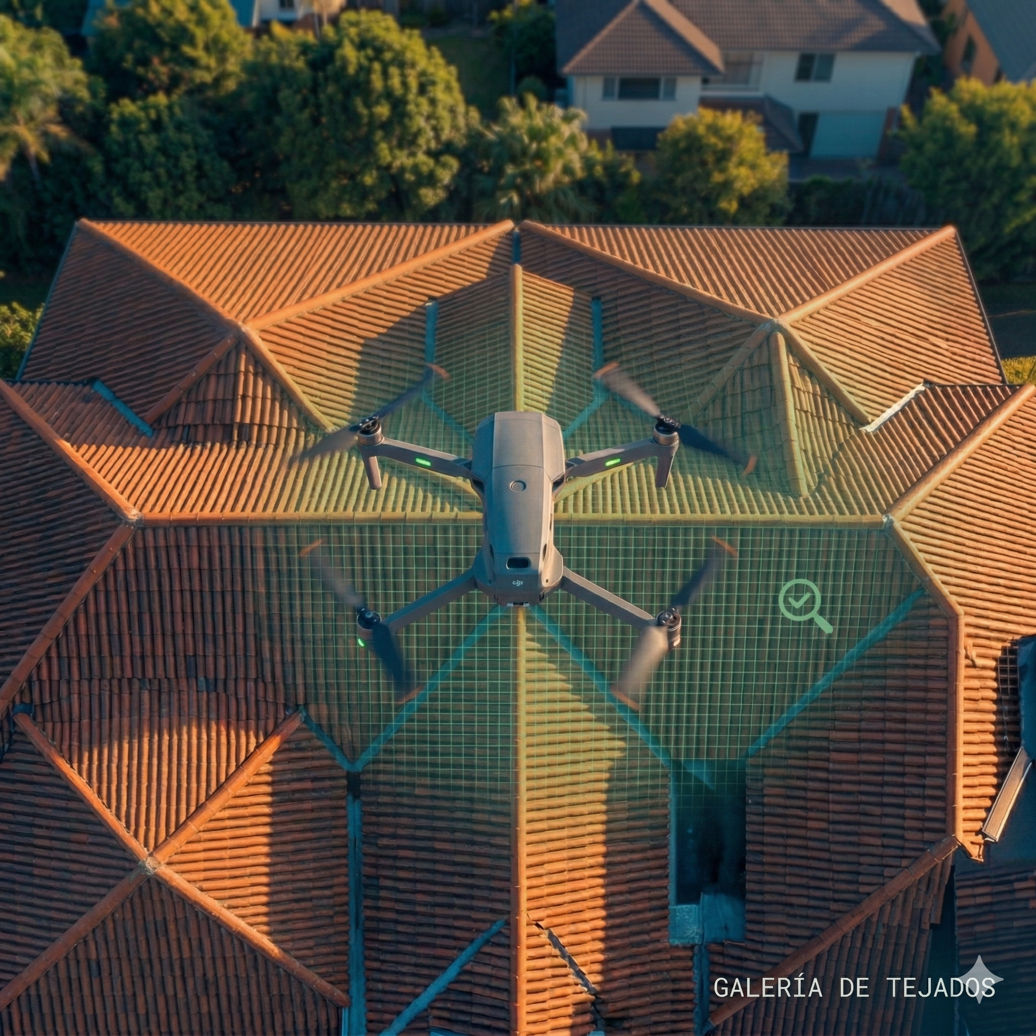 Inspección de tejados y cubiertas con drones en Cantabria